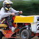 Image for article titled Meet The Women Of Texas' Lawn Mower Racing League